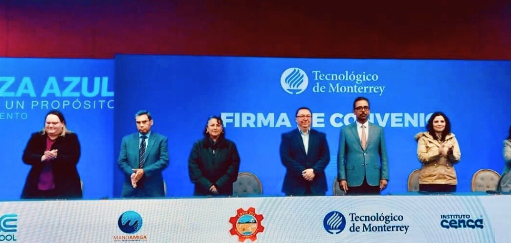 Instituto México de Toluca y Tec de Monterrey firman el exclusivo convenio "Alianza Azul" en pro de la excelencia académica
